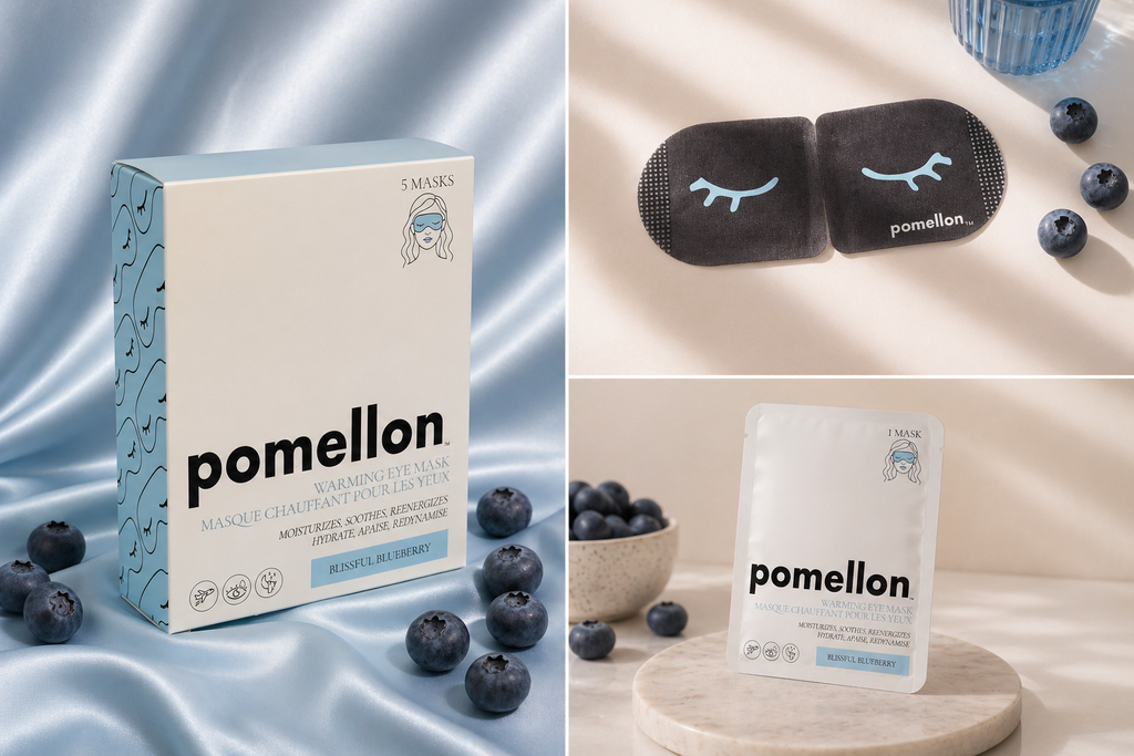 Blissful Blueberry Self-Warming Eye Masks (5 Masks)