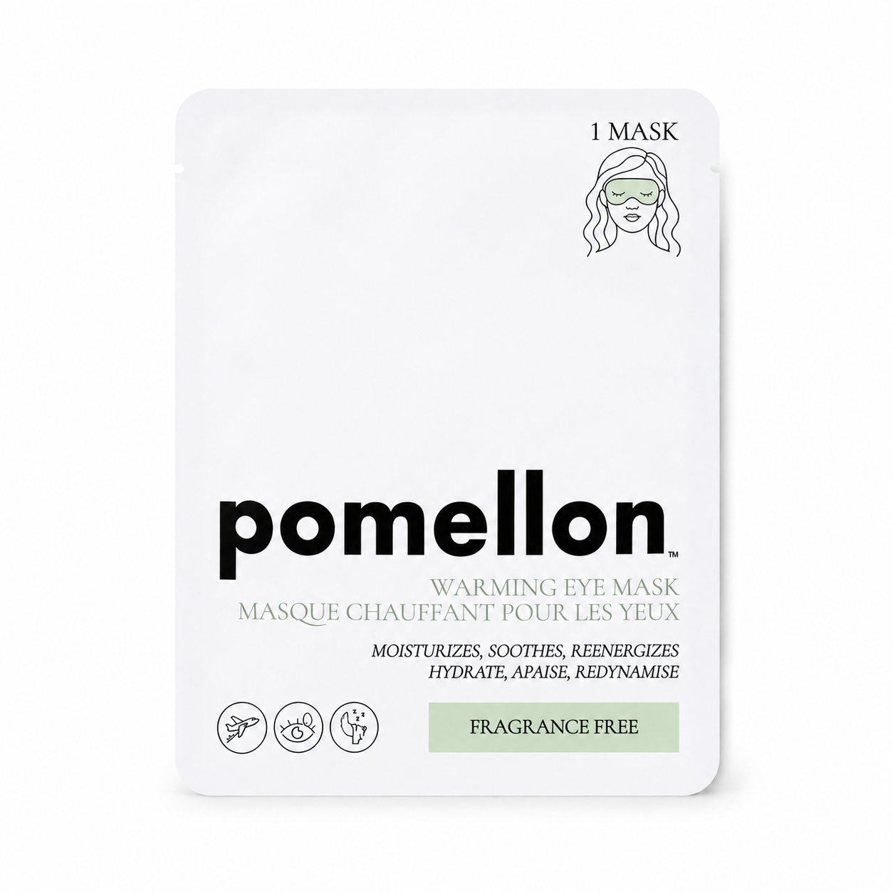 Single Self-Warming Eye Mask – Fragrance Free